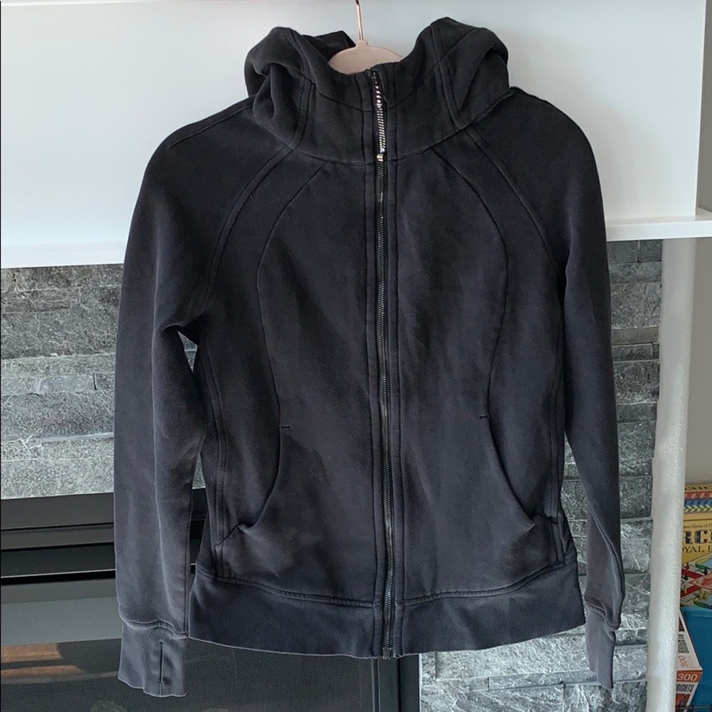 Black Lululemon Scuba Hoodie